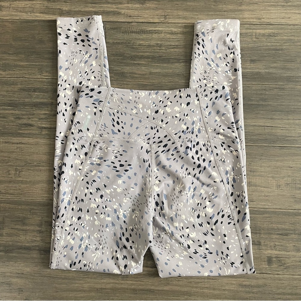 Zella Leggings Light Brown with Speckles Regular length Size Small Like New